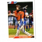 Will Wilson autograph